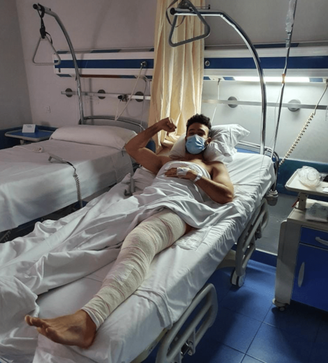 Kilian Ramírez, convaleciente tras la intervención / TA